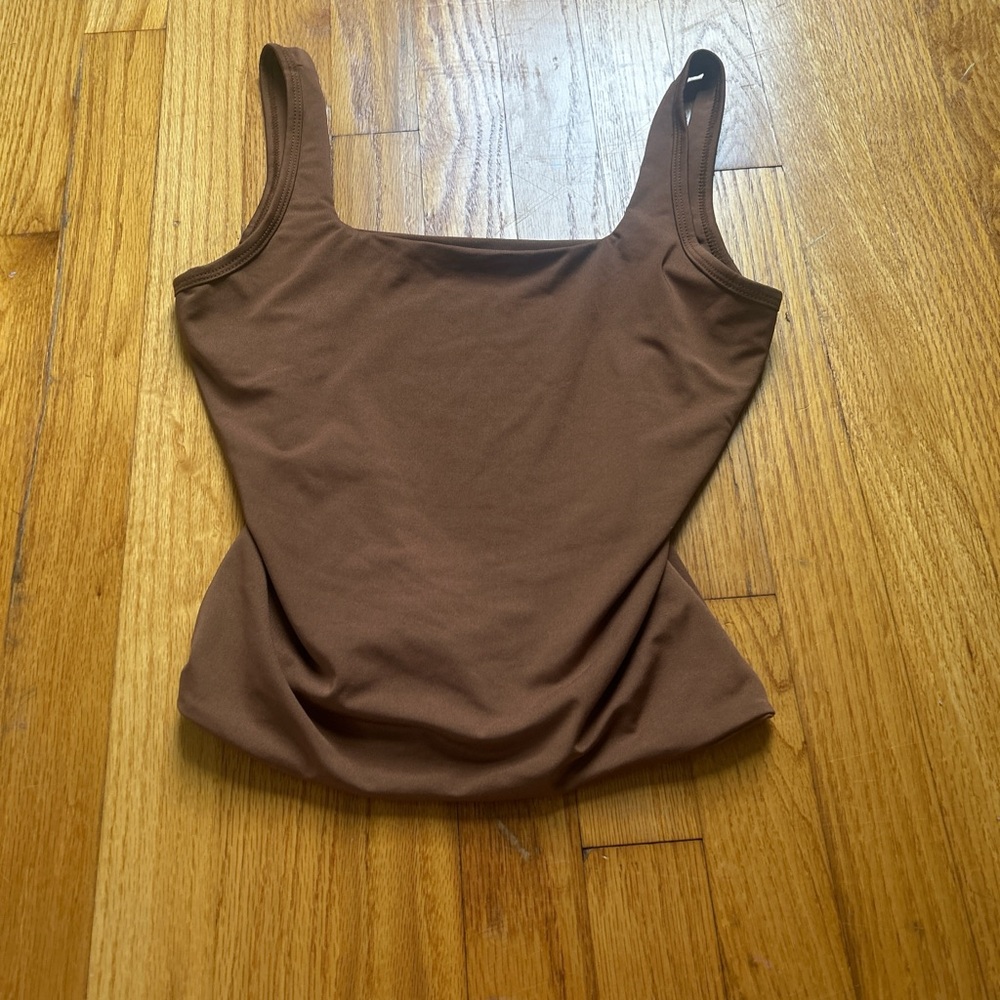 Brown Women's Tank Top